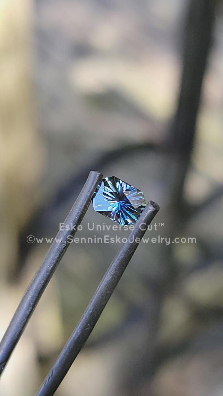 1.2 Carat Sultry Blue Sapphire Octagon - 6.8x5.2mm - Esko Universe Cut ™