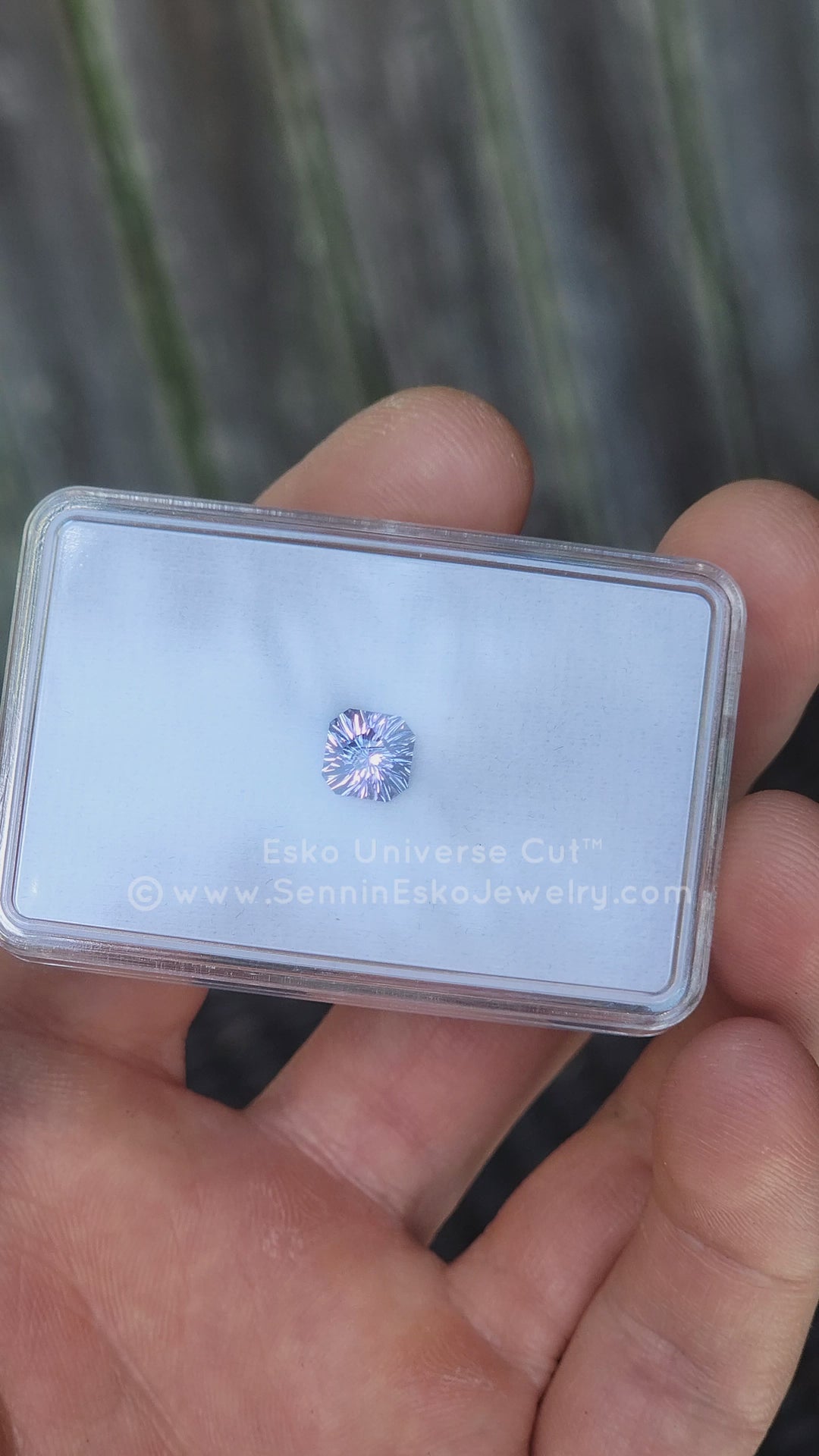 1.5 Carat Lilac Tanzanite Square Octagon - 6.7x7.8mm - Esko Universe Cut ™