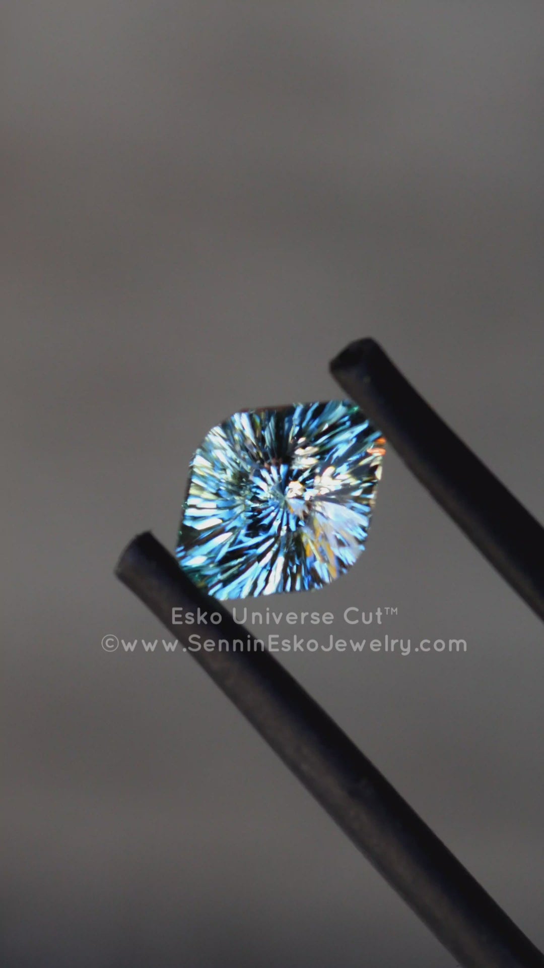 1 carat Vanadium Beryl Do-Decagon - 7.8x6.1mm - Esko Universe Cut ™