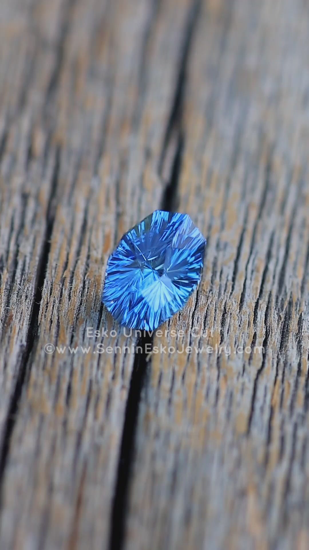 2.1 Carat Blue Sapphire Moval - 9x6.2mm - Esko Universe Cut ™