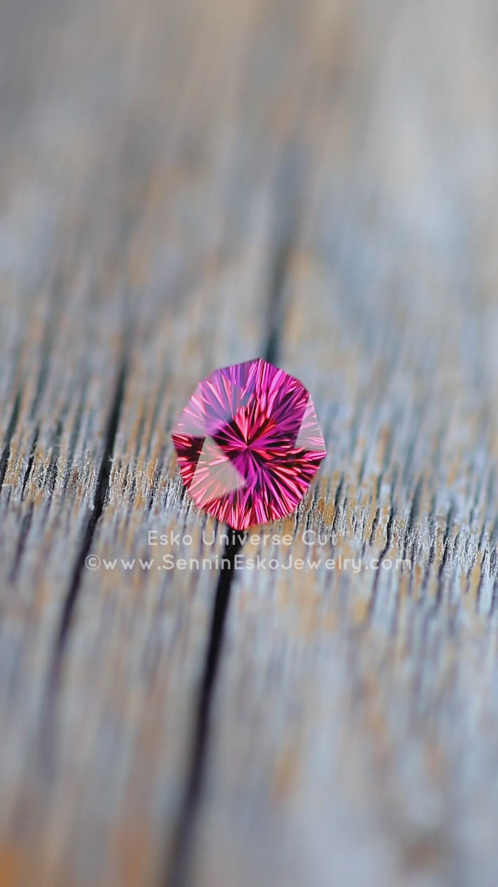 3.2 Carat Malawi Garnet Octagon - 9.5x8.6mm - Esko Universe Cut ™