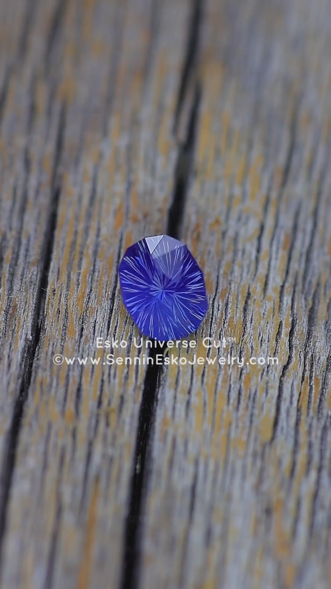 1.1 Carat Violet/Purple Sapphire Oval - 6.8x5.4mm - Esko Universe Cut ™