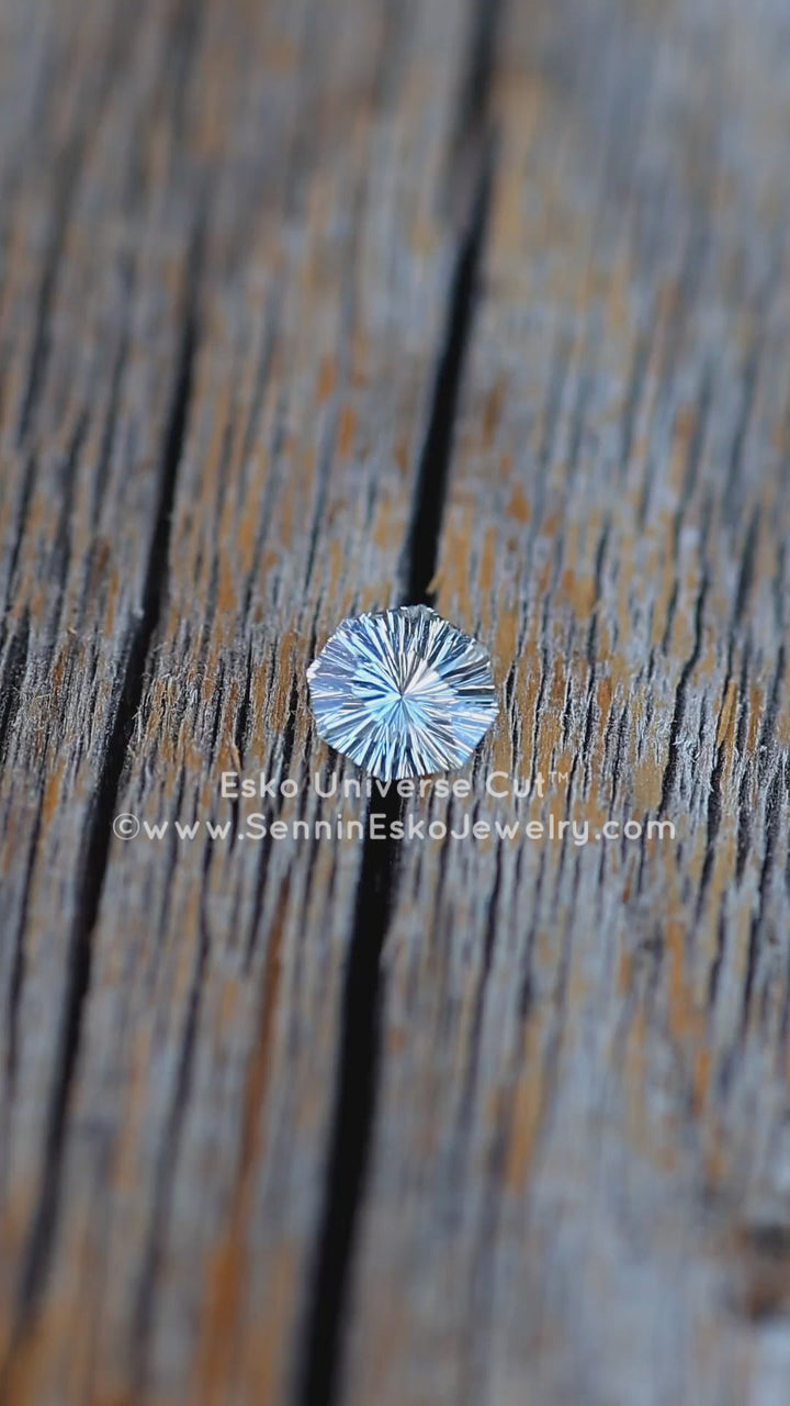 0.65 Carat Sterling Sapphire Octagon - 5.6x5.2mm - Esko Universe Cut ™