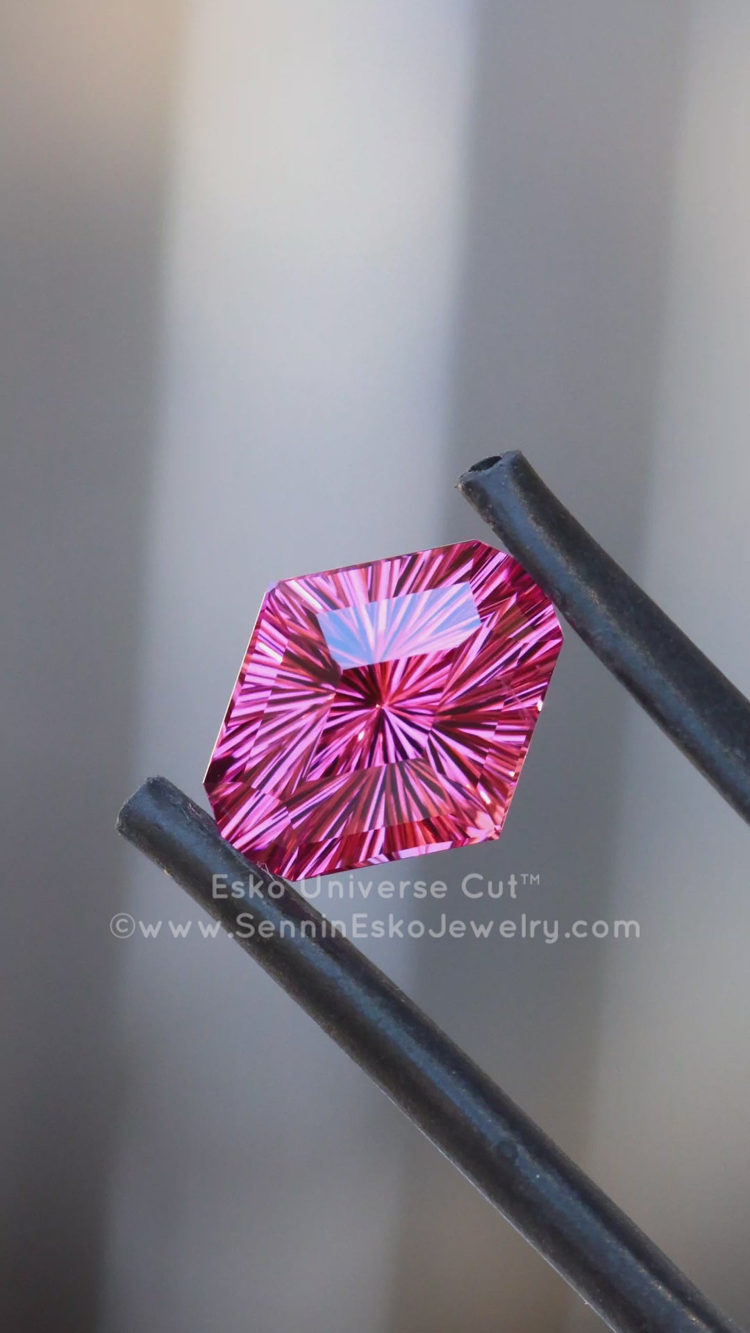 2.8 Carat Electric Pink Garnet Octagon - 10.1x8.2mm - Esko Universe Cut ™