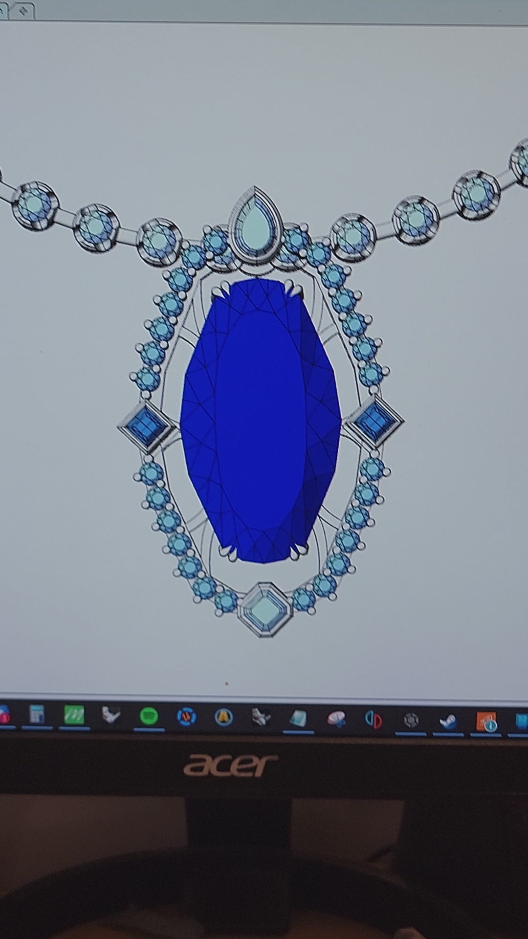 Private Listing - Custom Faceting for 120 carat Tanzanite Gem Rough