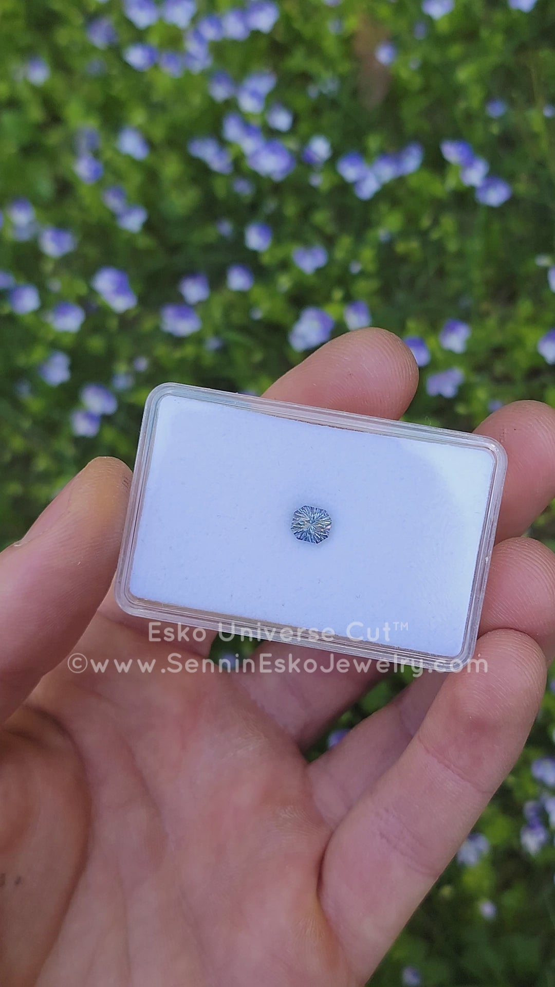 1.3 Carat Blue Sapphire Rectangular Octagon - 6x5.4mm - Esko Universe Cut ™
