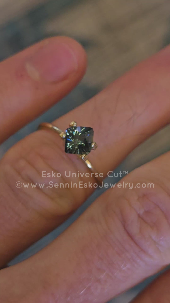 1.2 Carat Parti Sapphire Kite - 7.5x6.8mm - Esko Universe Cut ™