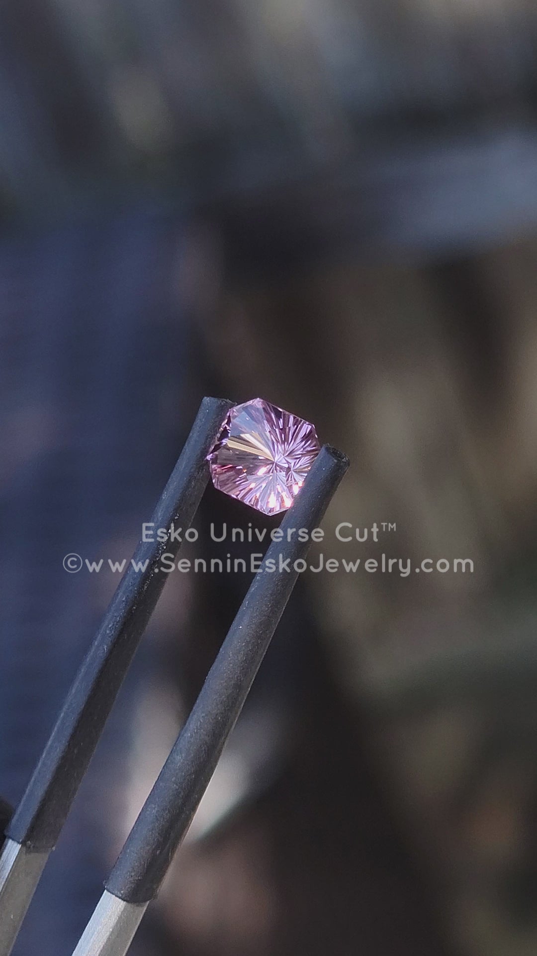 1.1 Carat Pink Tourmaline Octagon - 6.2x5.7mm - Esko Universe Cut ™