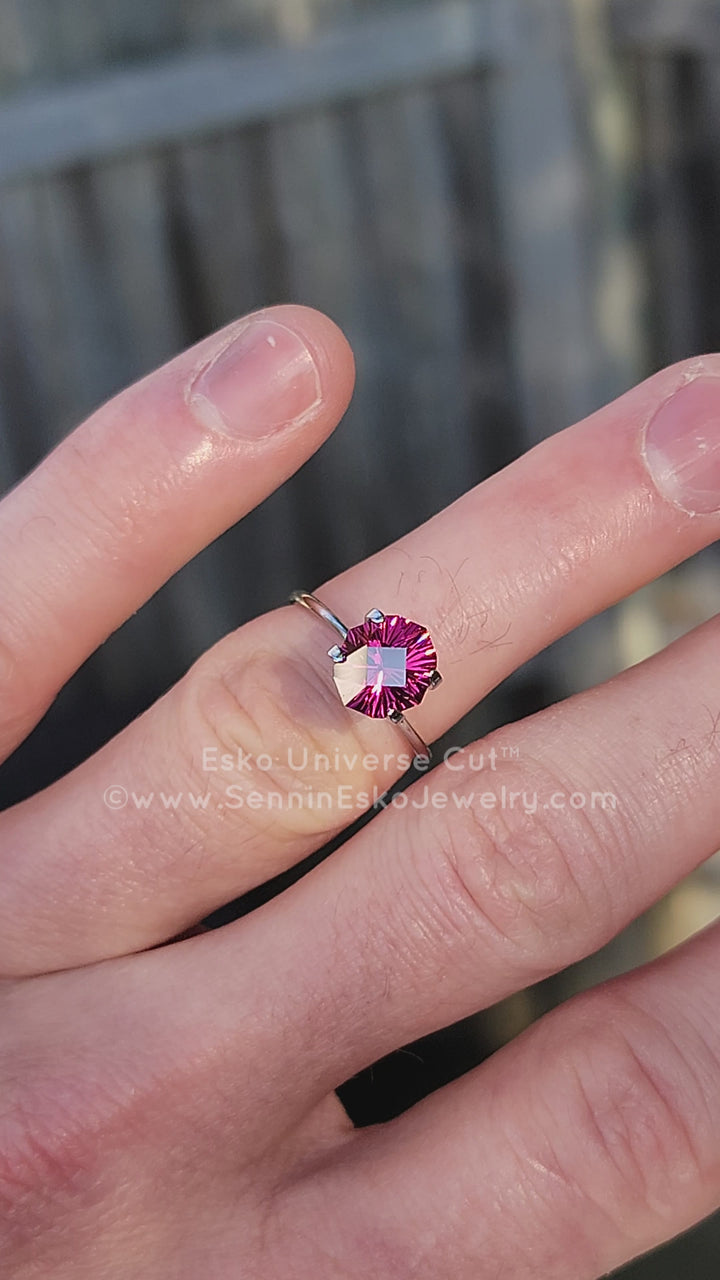 3.2 Carat Malawi Garnet Octagon - 9.5x8.6mm - Esko Universe Cut ™