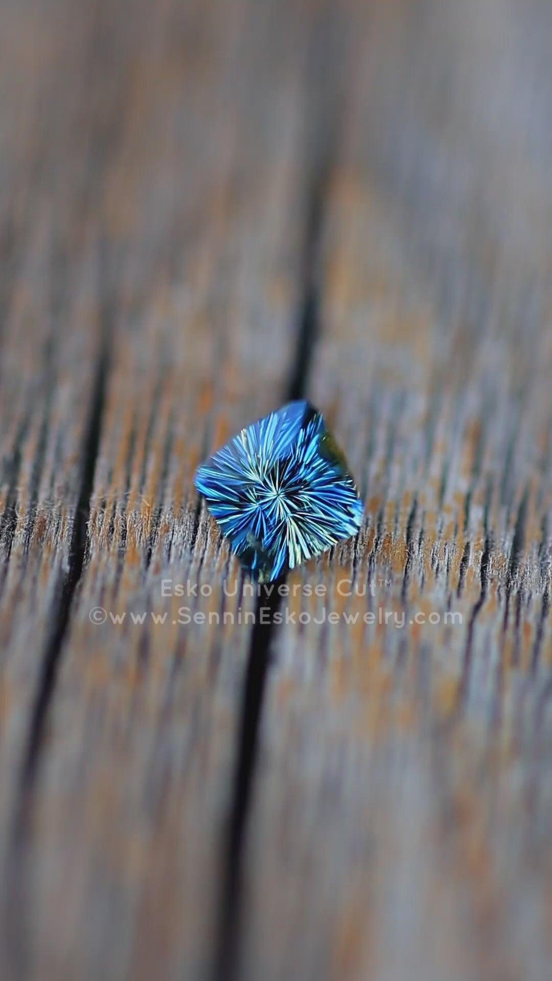 1.2 Carat Parti Sapphire Kite - 7.5x6.8mm - Esko Universe Cut ™