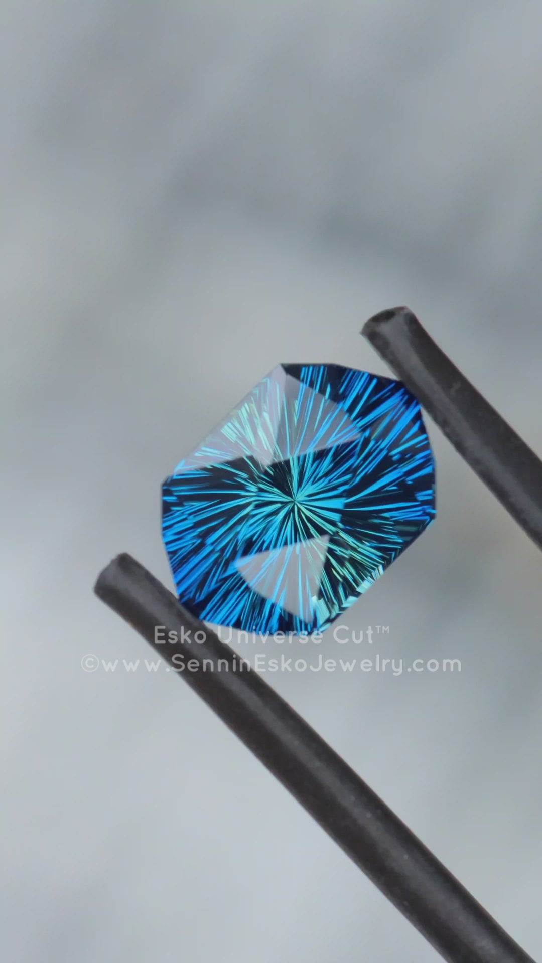 3.6 Carat Parti Sapphire Hexagonal Cushion - 6.1x4.2mm - Esko Universe Cut ™