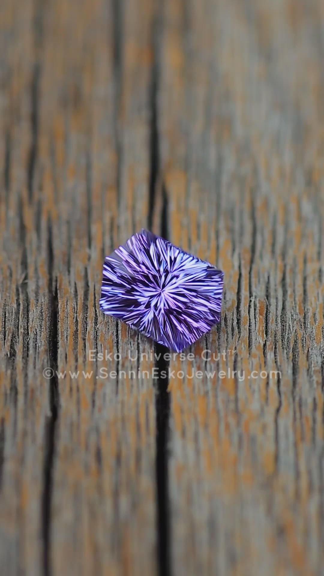 2.7 Carat Lavender Tanzanite Hexagon - 9.4x6.7mm - Esko Universe Cut ™