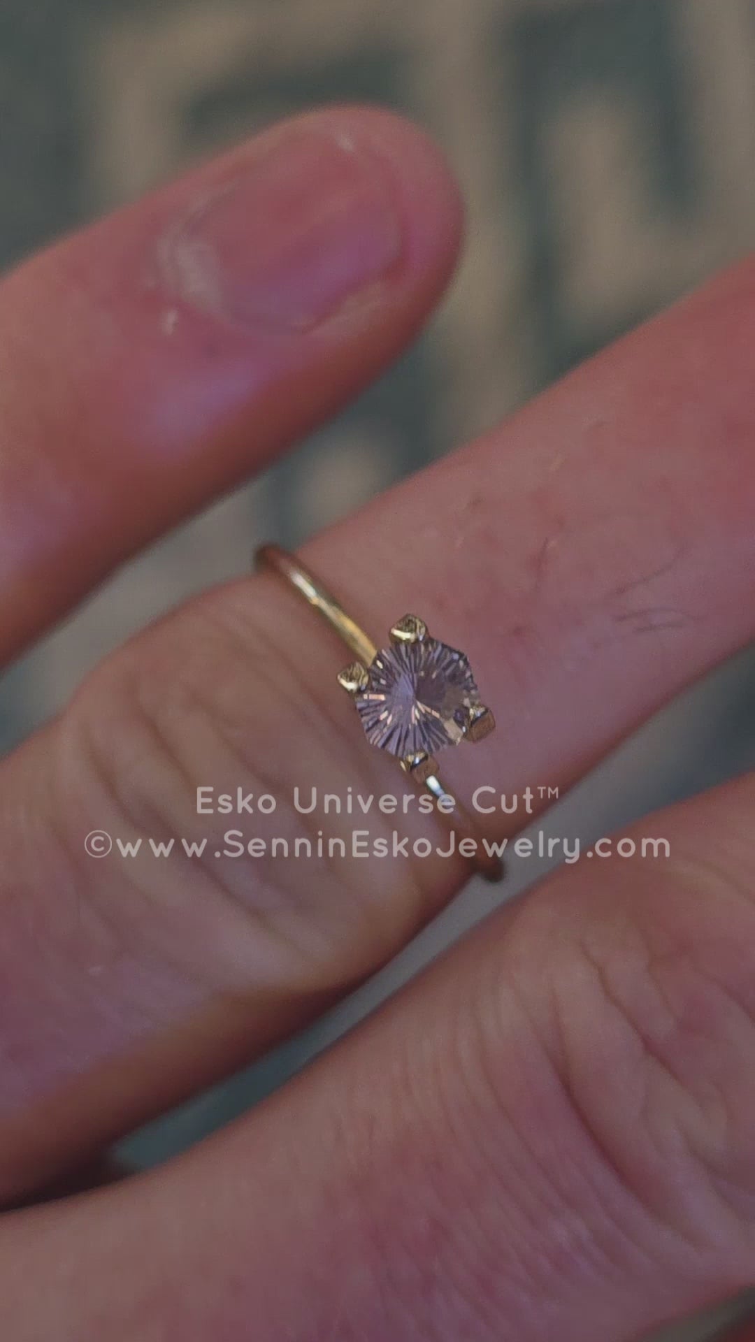 0.65 Carat Sterling Sapphire Octagon - 5.6x5.2mm - Esko Universe Cut ™