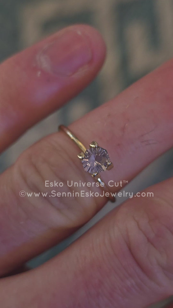 0.65 Carat Sterling Sapphire Octagon - 5.6x5.2mm - Esko Universe Cut ™