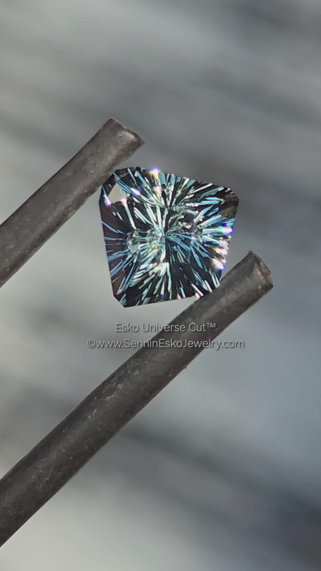 1.4 Carat Lagoon Sapphire Kite - 7.1x7mm - Esko Universe Cut ™