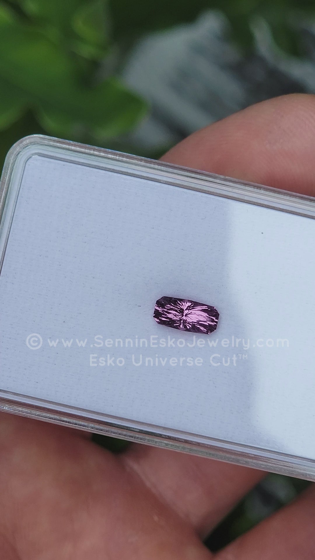 1.2 Carat Purple Sapphire Octgagon - 8.5x4.2mm - Esko Universe Cut ™