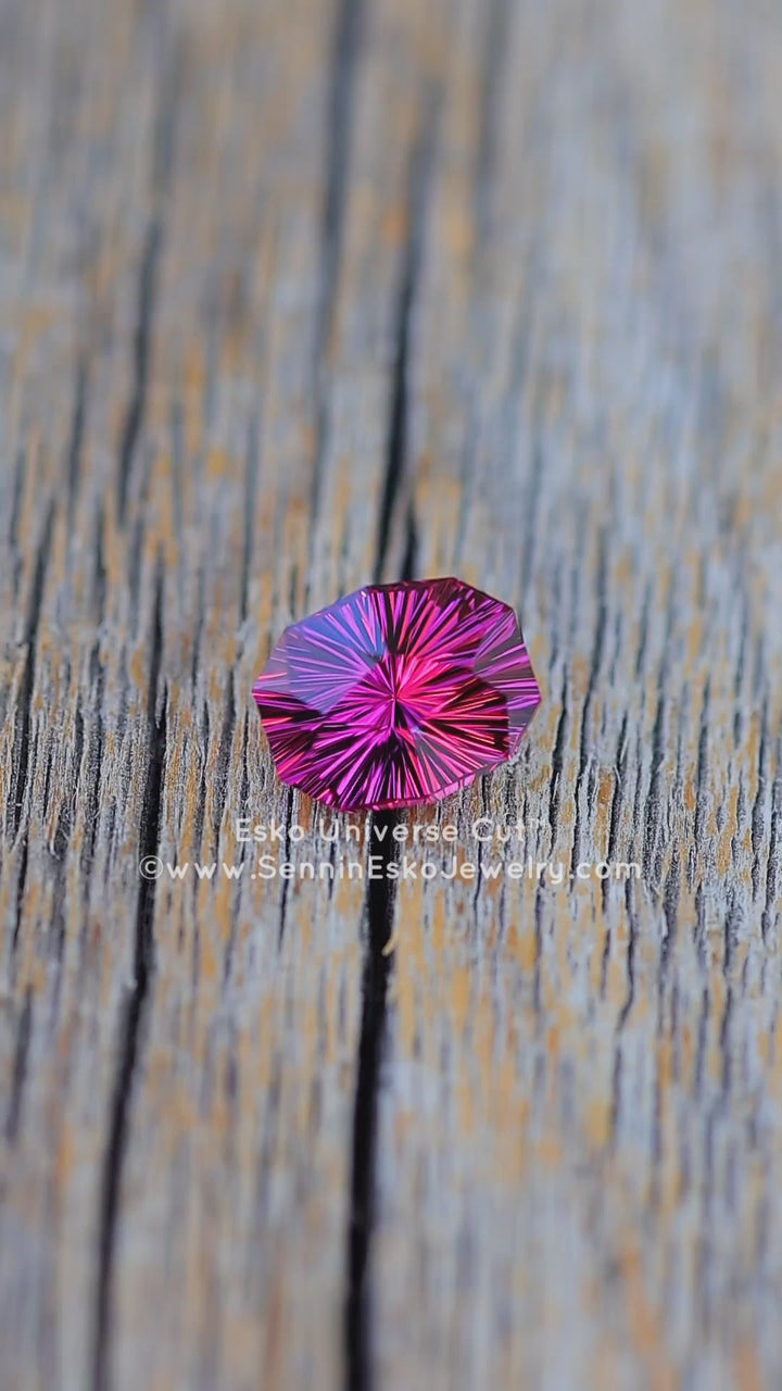 3.3 Carat Garnet Octagonal Cushion - 9.1x7.6mm - Esko Universe Cut ™