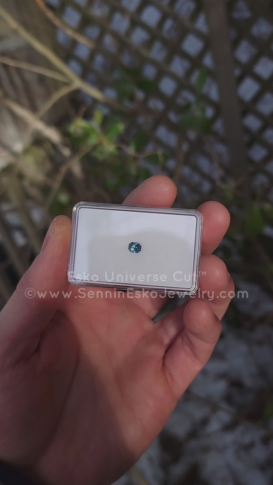 0.74 Carat Sleepy Blue Sapphire Octagon - 5.5x4.4mm - Esko Universe Cut ™