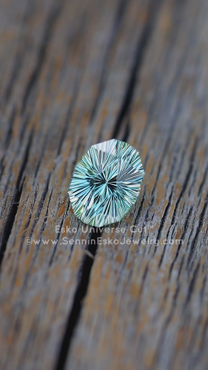 1.8 Carat Mint Garnet Oval - 8.3x6.4mm - Esko Universe Cut ™