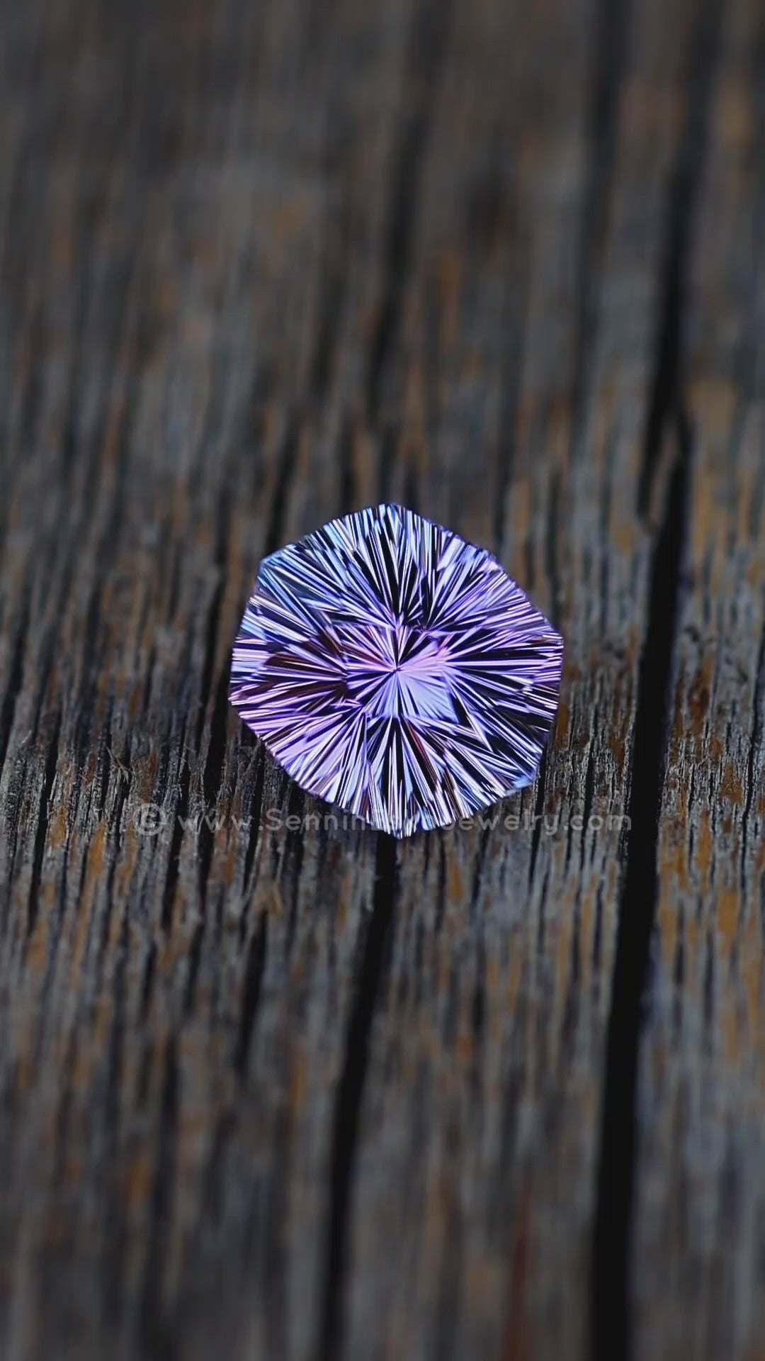 3.9 Carat Blue/Purple Tanzanite - 10.7x9.3mm - Esko Universe Cut ™