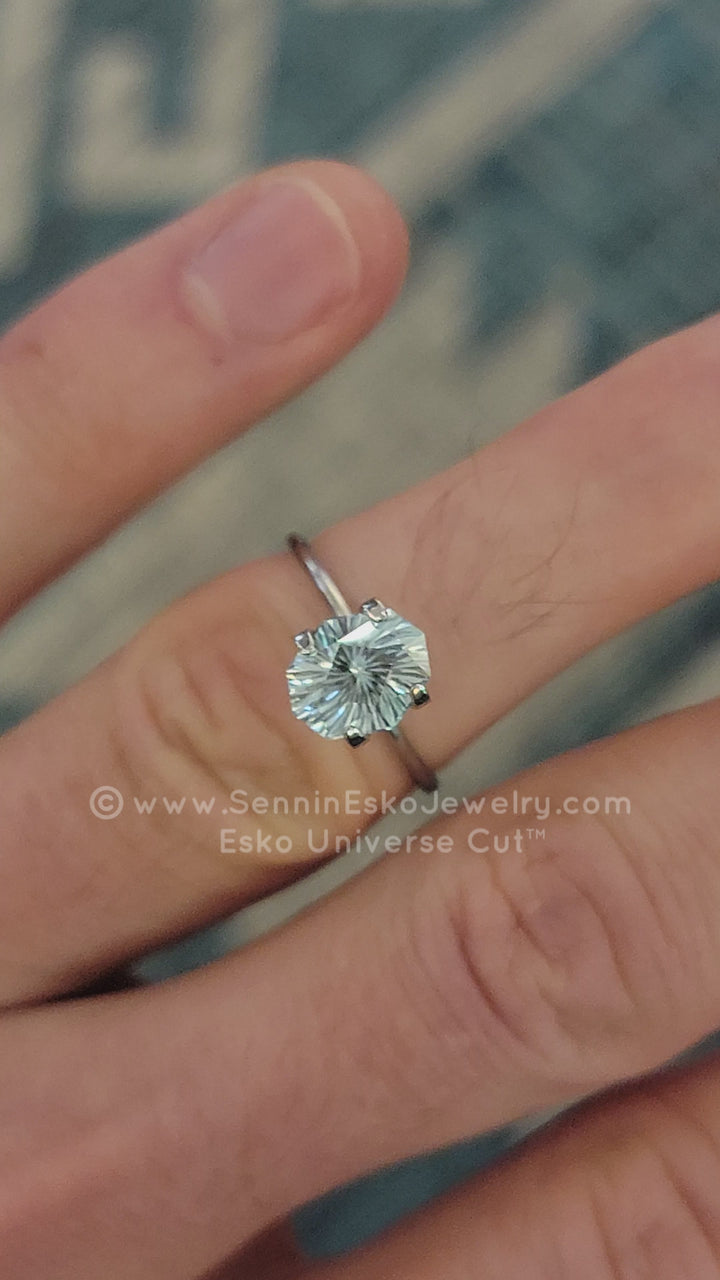 1.75 carat Aquamarine Octagon - 9.1x7.7mm - Esko Universe Cut ™