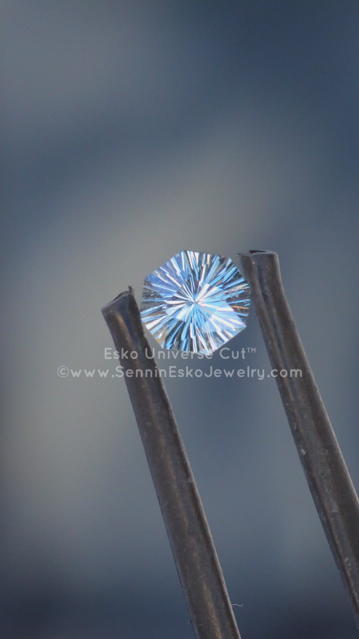 0.65 Carat Sterling Sapphire Octagon - 5.6x5.2mm - Esko Universe Cut ™