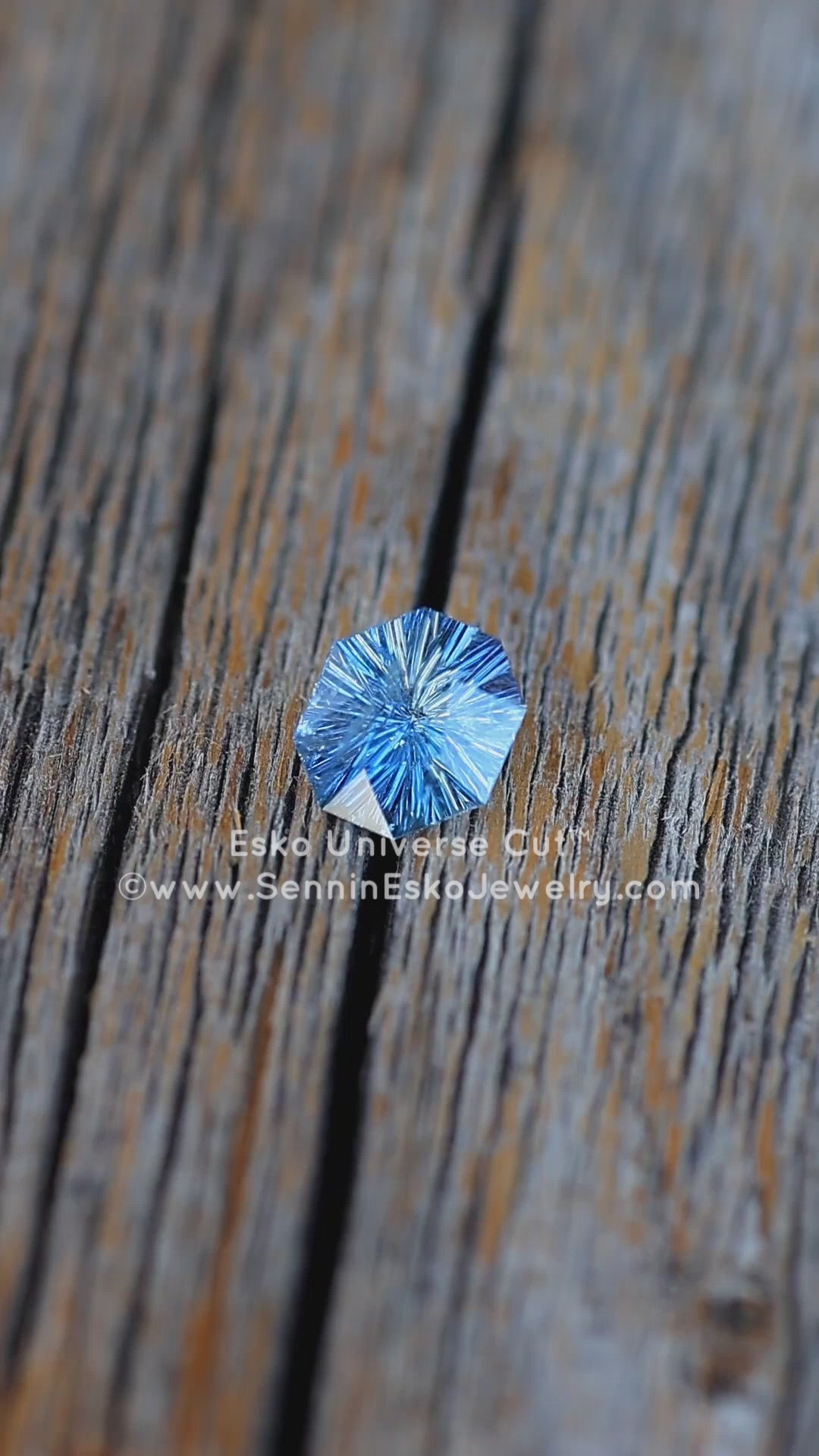 1.3 Carat Violet Sapphire Octagon - 7.4x6.6mm - Esko Universe Cut ™