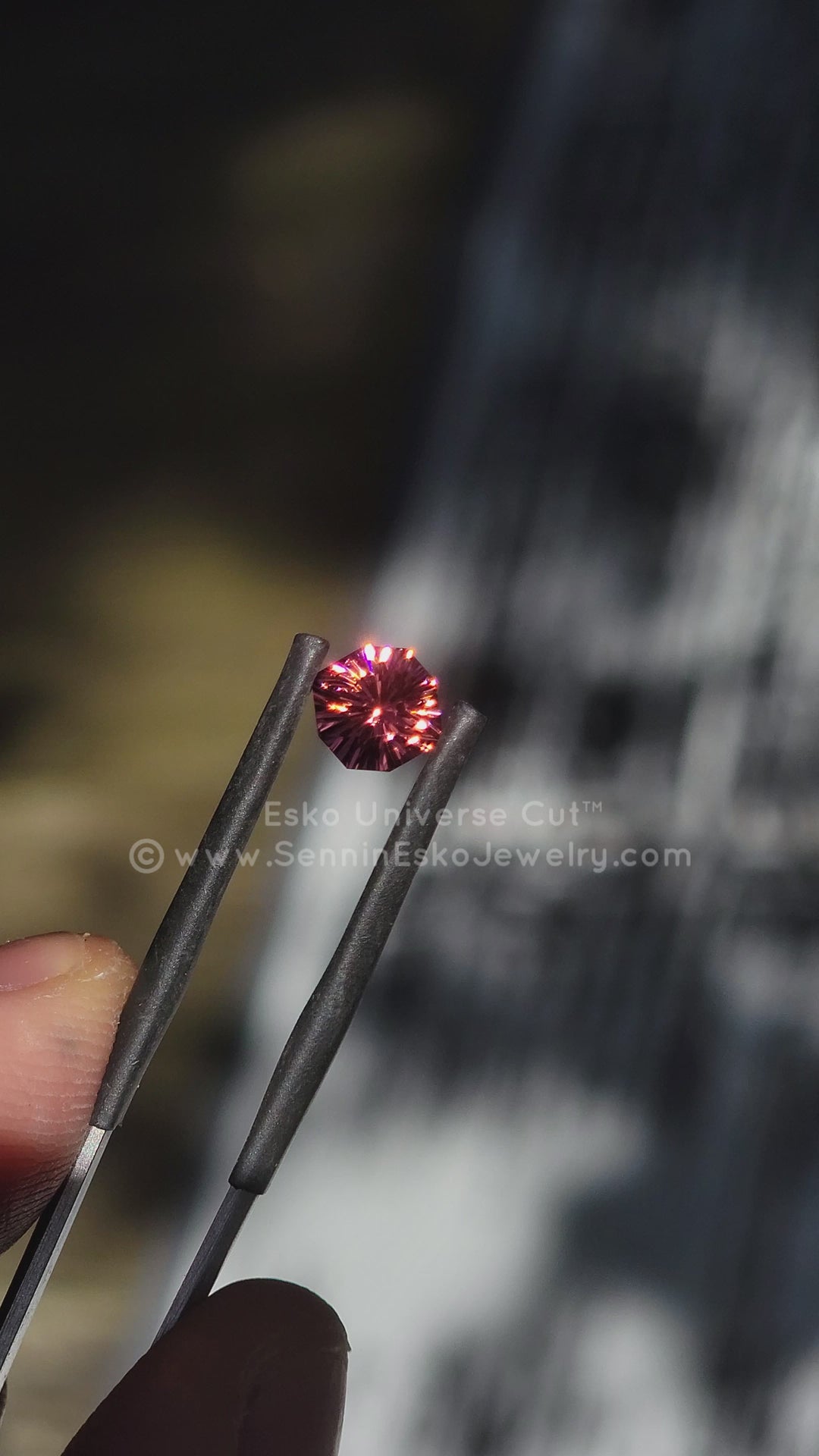 1.1 Carat Pink Toumaline Octagon - 7.5x6.9mm - Esko Universe Cut ™