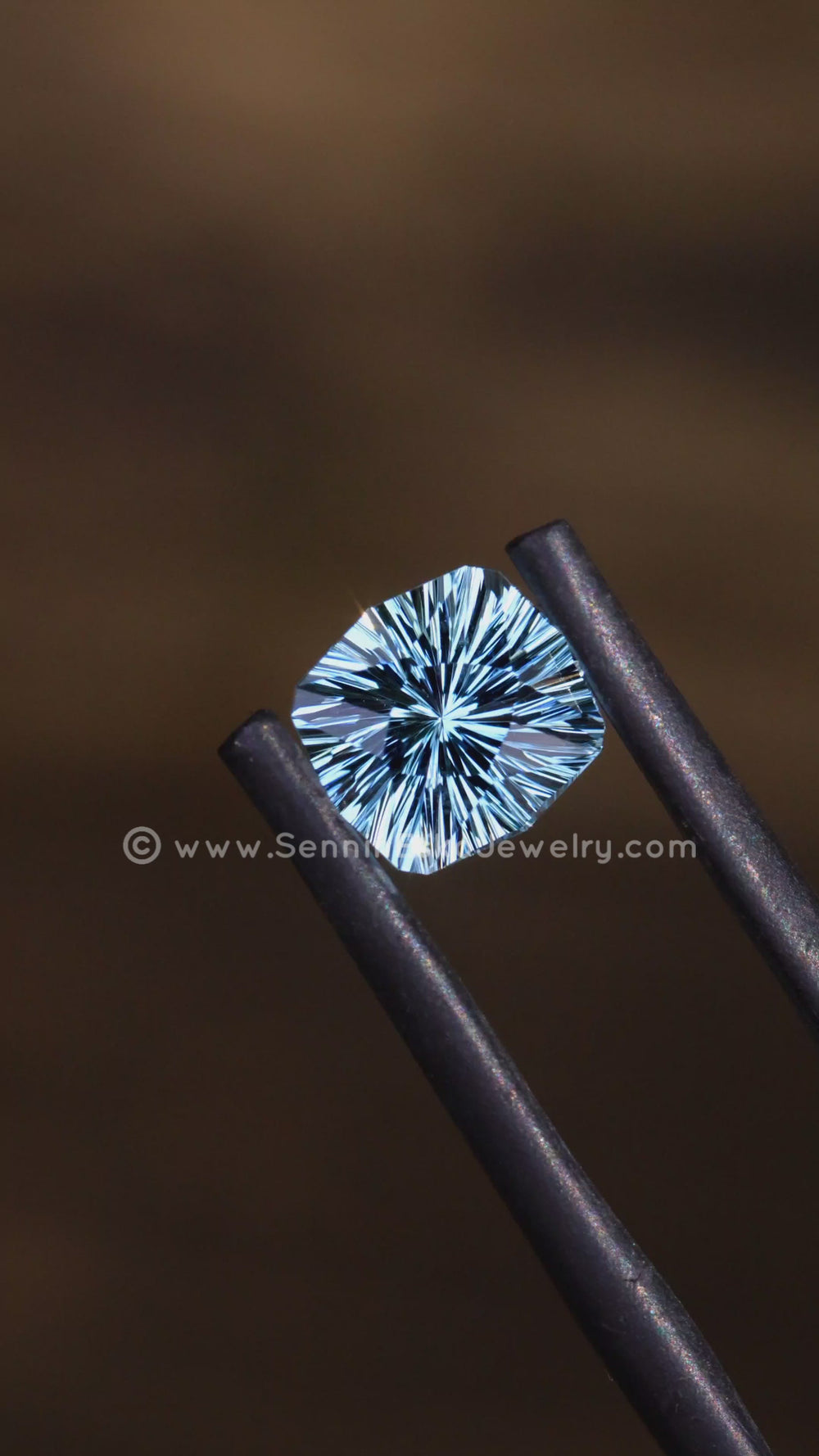 1.5 carat Aquamarine Cushion - 7.6x7.1mm - Esko Universe Cut ™