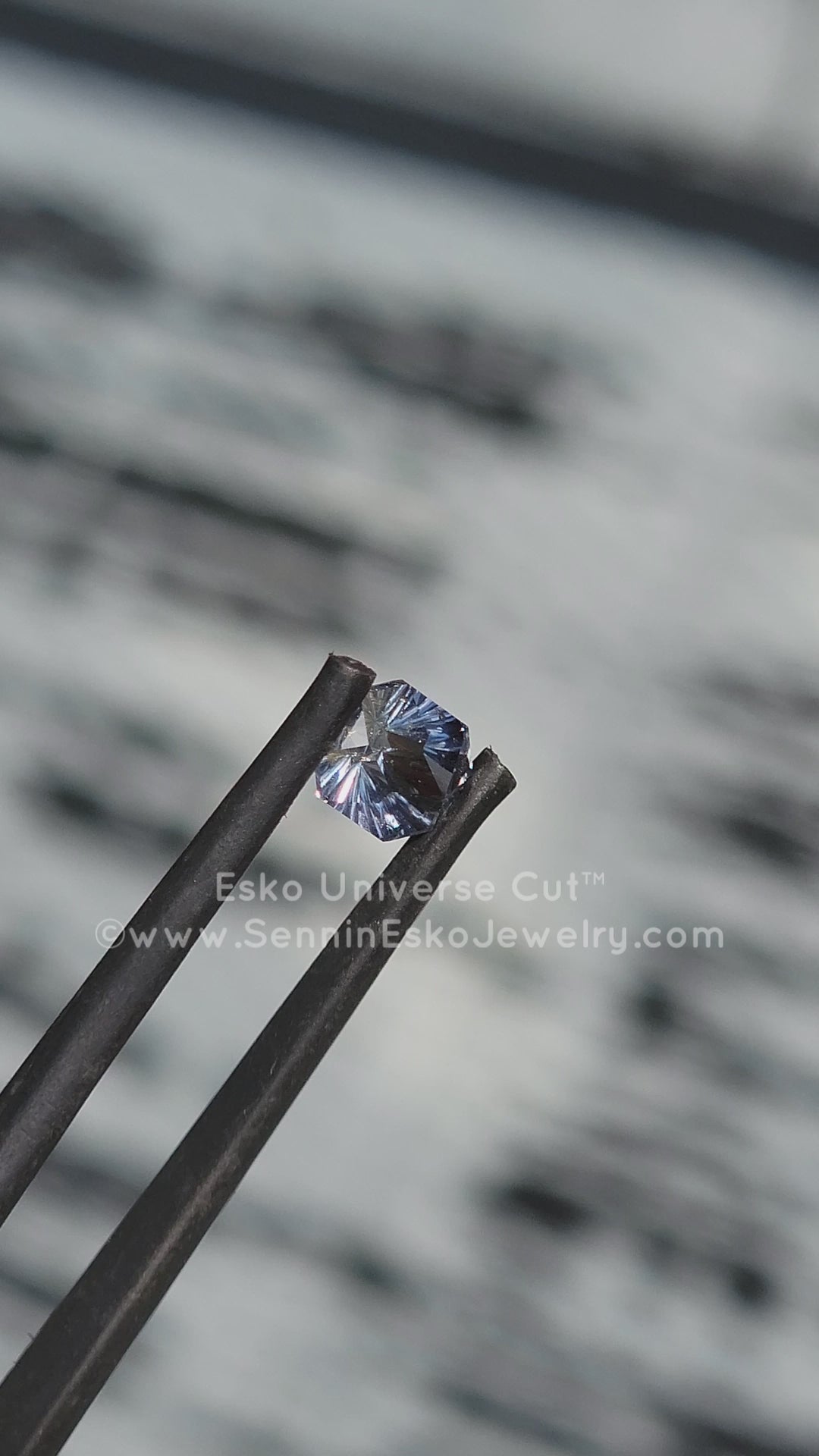 1.3 Carat Blue Sapphire Rectangular Octagon - 6x5.4mm - Esko Universe Cut ™