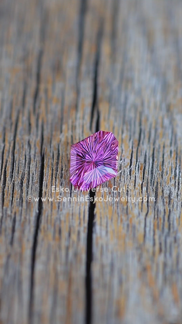 2.8 Carat Electric Pink Garnet Octagon - 10.1x8.2mm - Esko Universe Cut ™