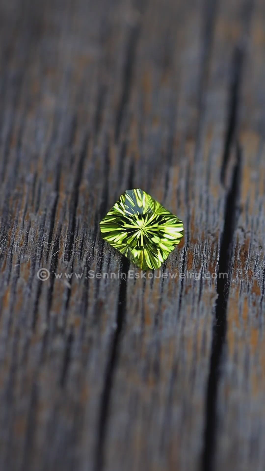 0.97 Carat Peridot Octagon - 5.9x5mm - Esko Universe Cut ™