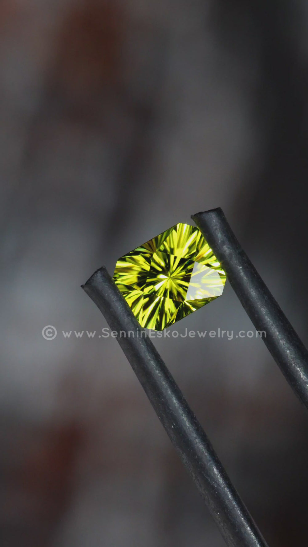 0.97 Carat Peridot Octagon - 5.9x5mm - Esko Universe Cut ™