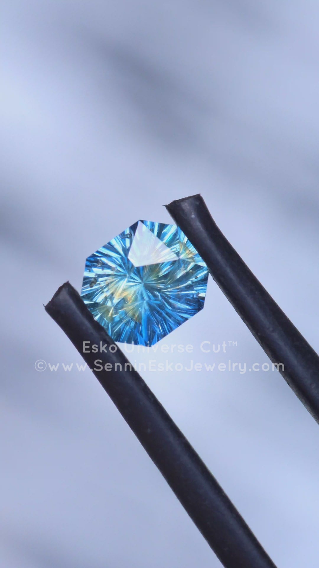 1.3 Carat Blue Sapphire Rectangular Octagon - 6x5.4mm - Esko Universe Cut ™