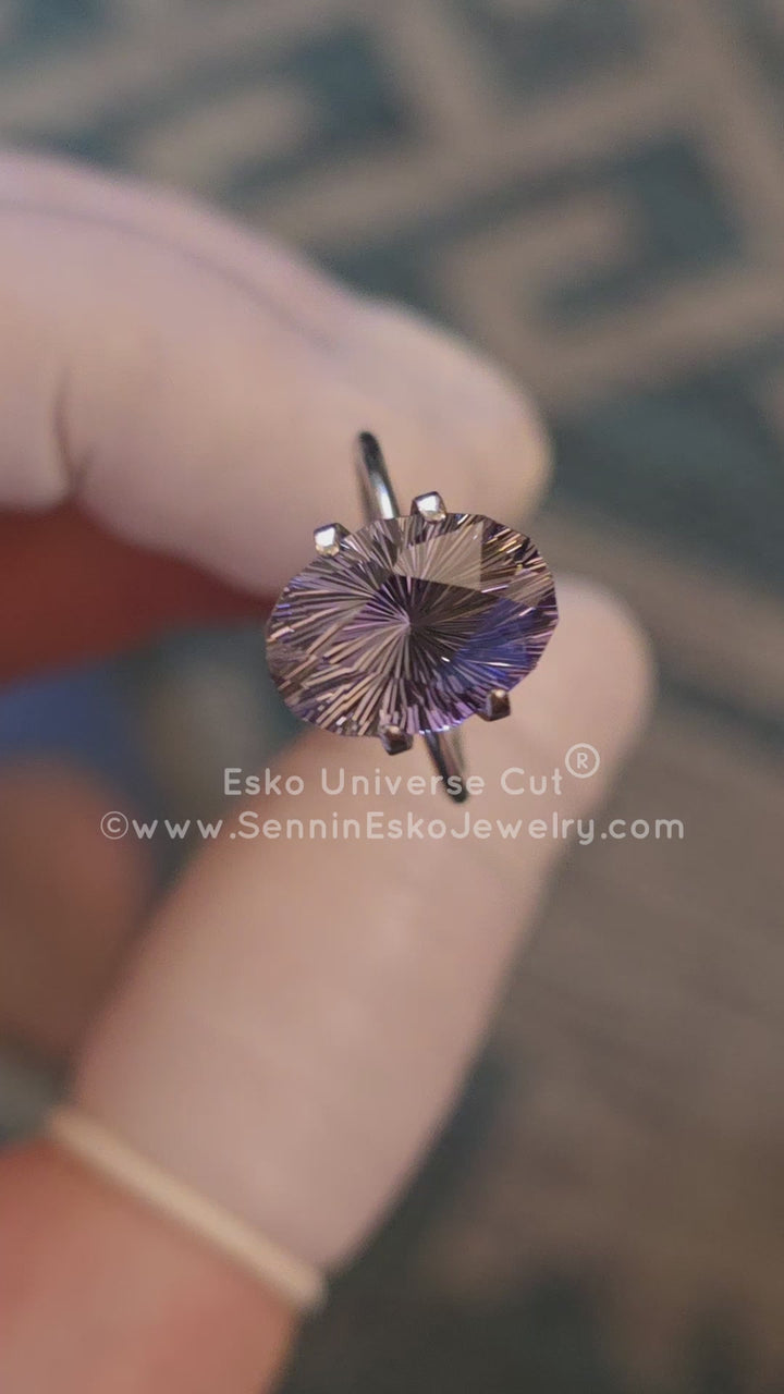 5.79 Carat Tanzanite Oval - 12.6x9.3mm - Esko Universe Cut ®