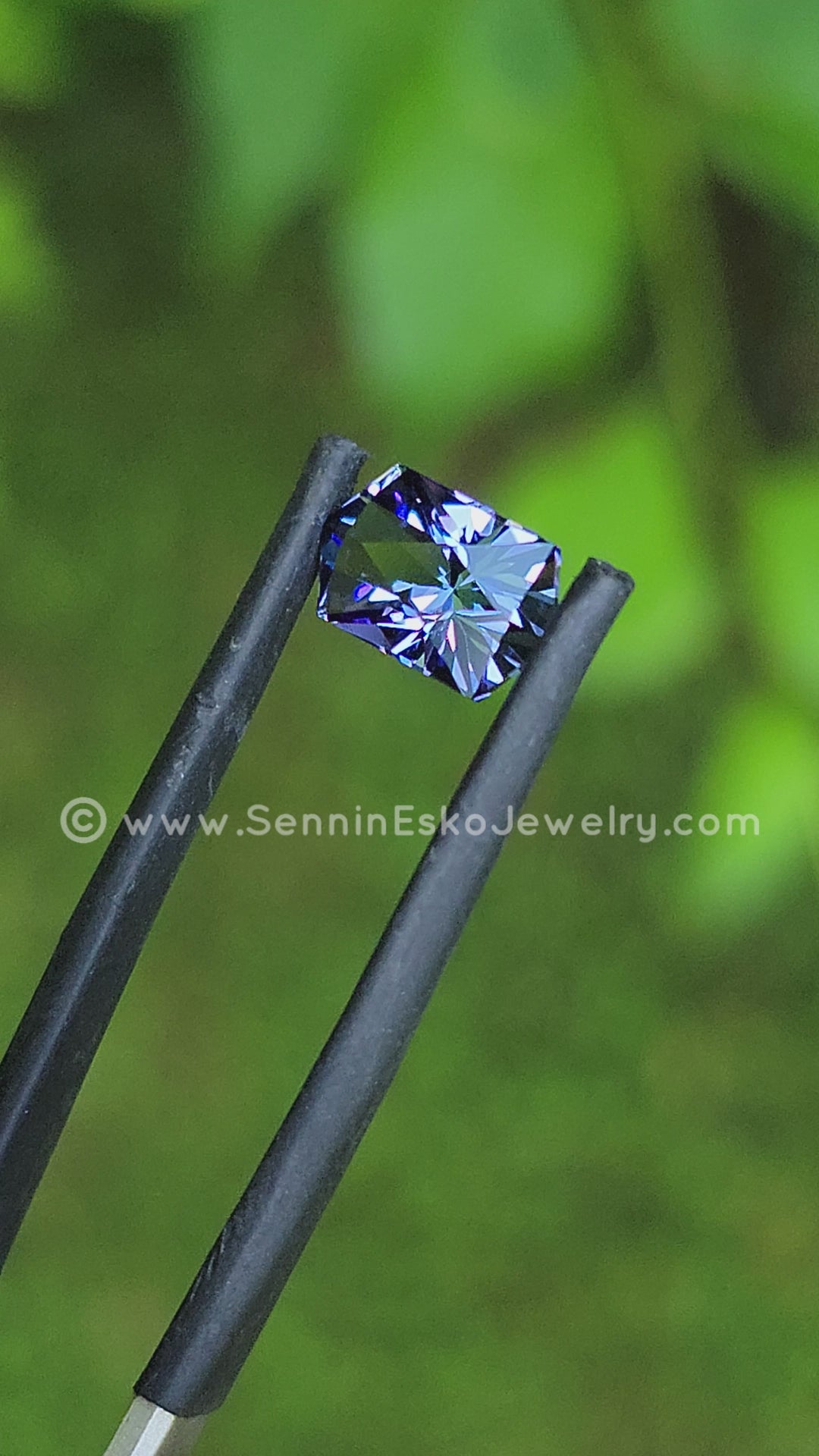 2.41 Carat Lavender Tanzanite Hexagon - 9.45x6mm - Specialty Cut