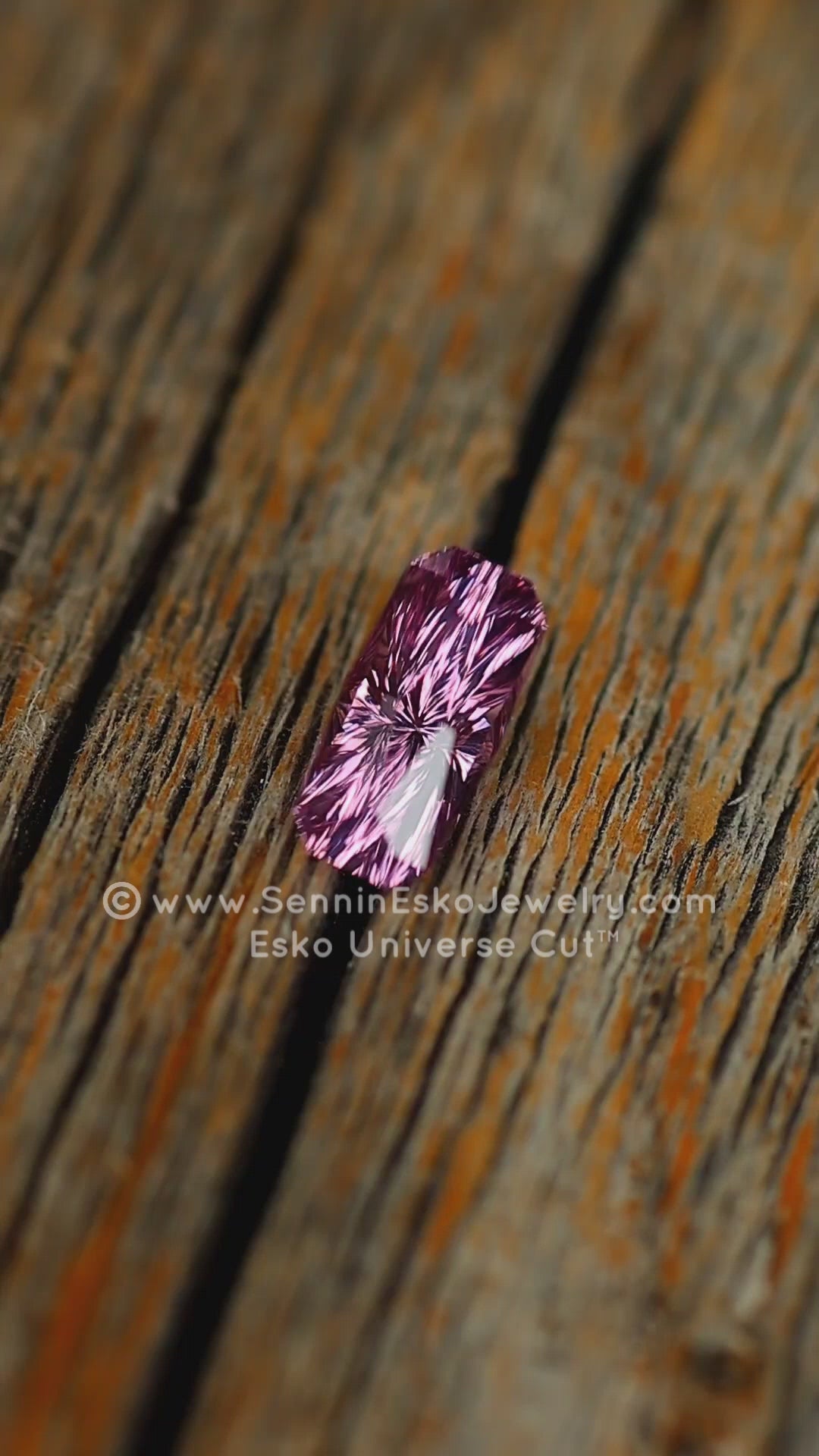 1.2 Carat Purple Sapphire Octgagon - 8.5x4.2mm - Esko Universe Cut ™
