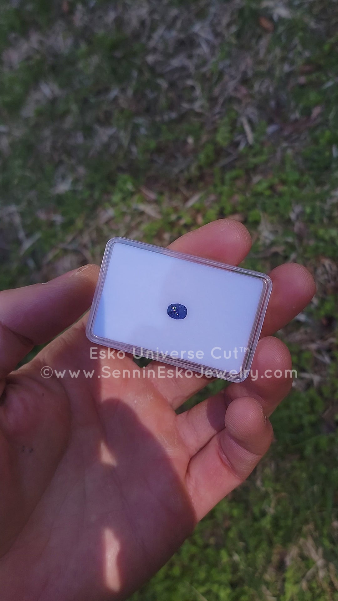 1.1 Carat Violet/Purple Sapphire Oval - 6.8x5.4mm - Esko Universe Cut ™