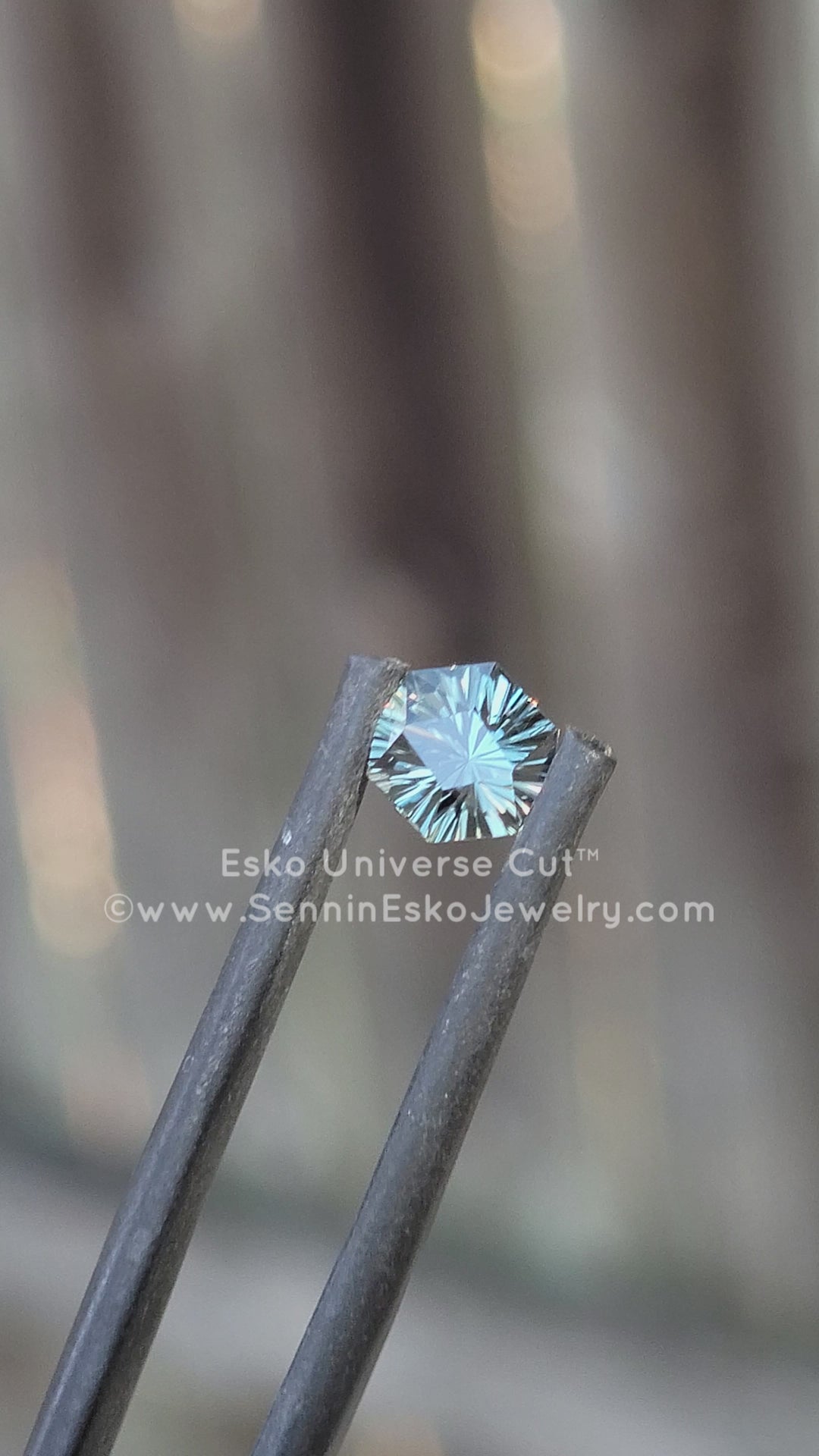 0.93 Carat Blue/Yellow Sapphire Octagon - 5.8x6mm - Esko Universe Cut ™