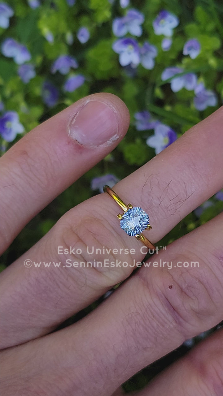 1.3 Carat Blue Sapphire Rectangular Octagon - 6x5.4mm - Esko Universe Cut ™