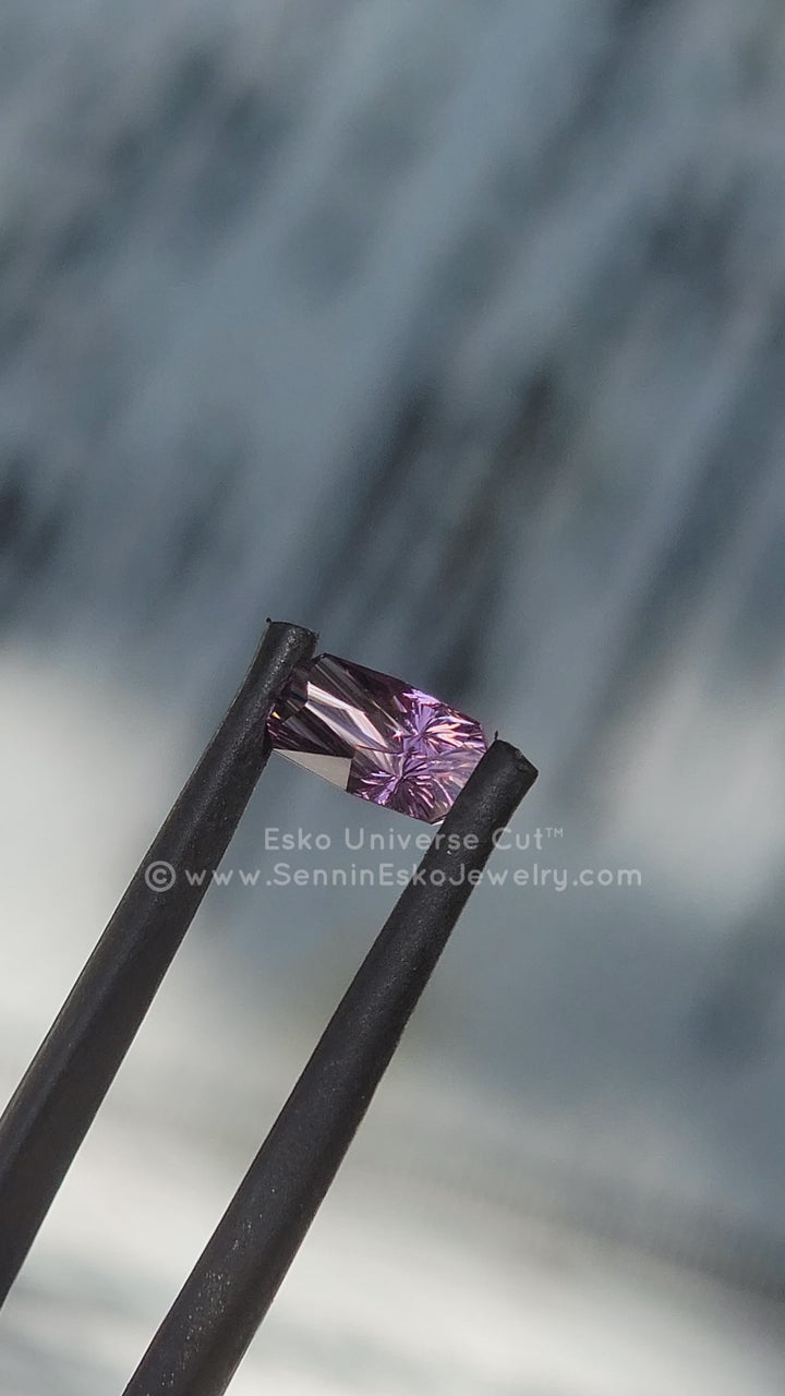 1.2 Carat Purple Sapphire Octgagon - 8.5x4.2mm - Esko Universe Cut ™