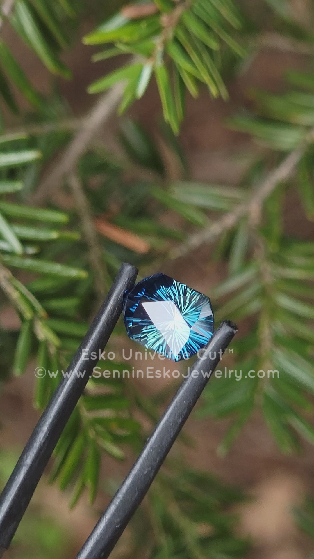 3.6 Carat Parti Sapphire Hexagonal Cushion - 6.1x4.2mm - Esko Universe Cut ™