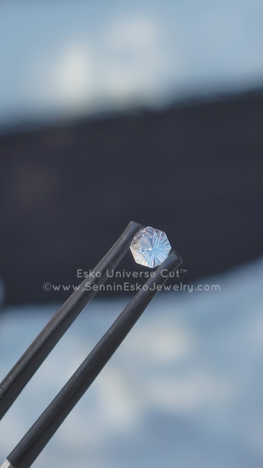 0.65 Carat Sterling Sapphire Octagon - 5.6x5.2mm - Esko Universe Cut ™