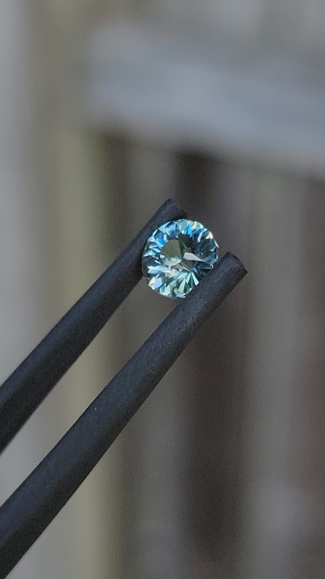 0.94 carat Blue Zircon - 5.3x3.6mm