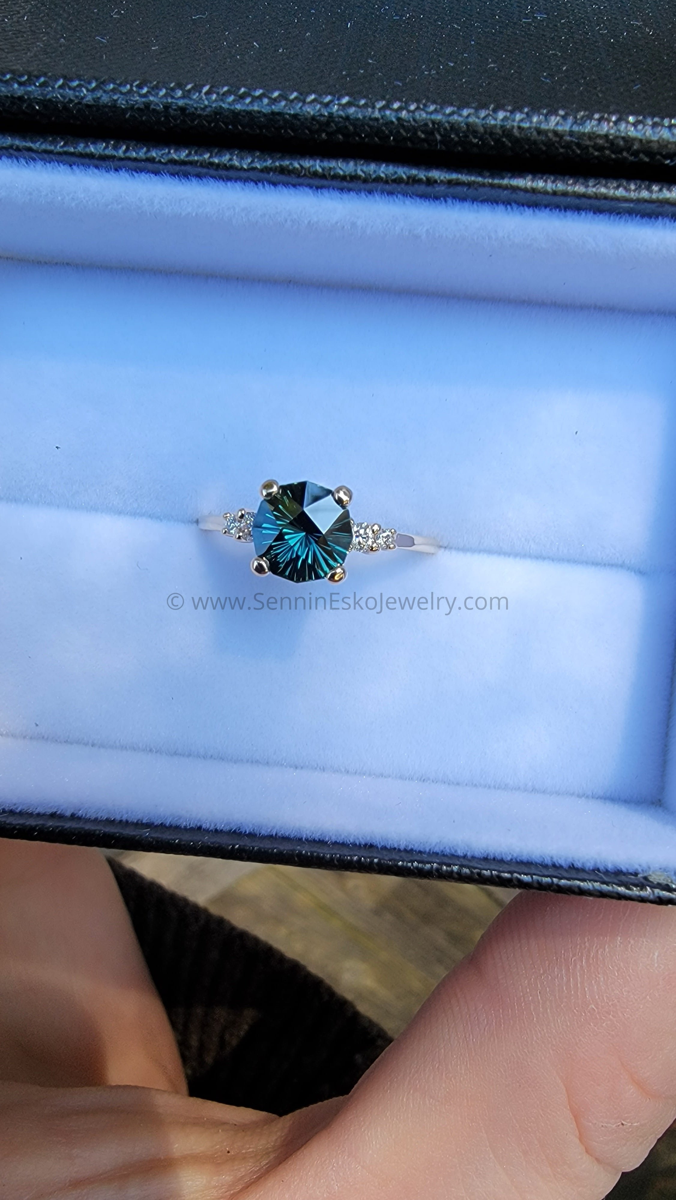 nff☆teal gemstone ring Teal Gemstone Ring - Etsy