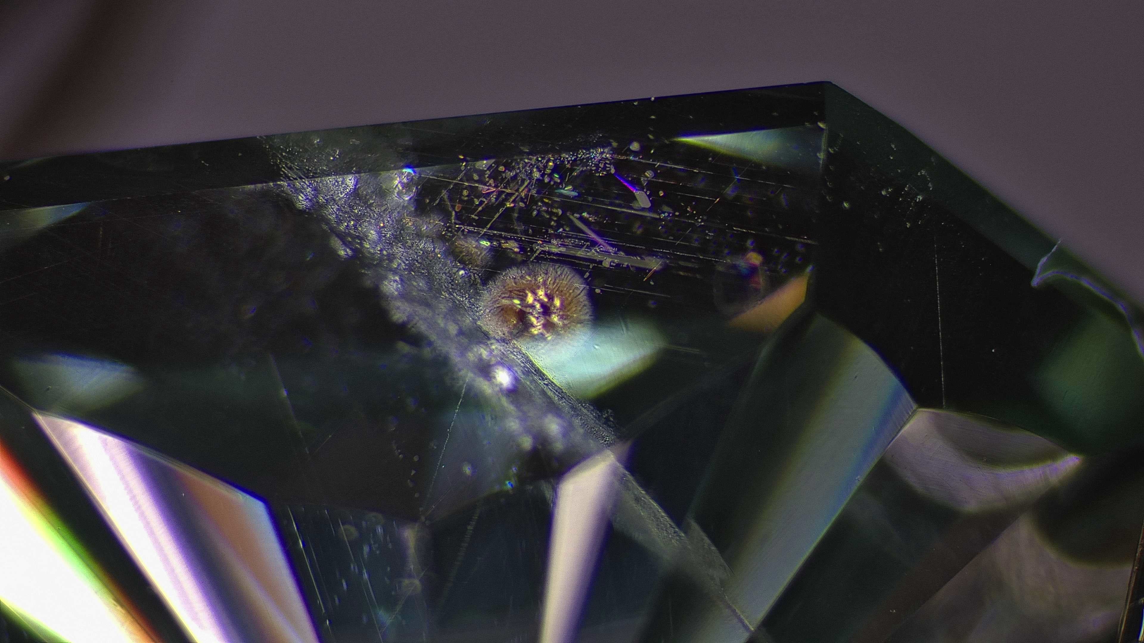 2.2 Carat Teal Montana Sapphire Hexagon - Fantasy Cut, 9.2x5