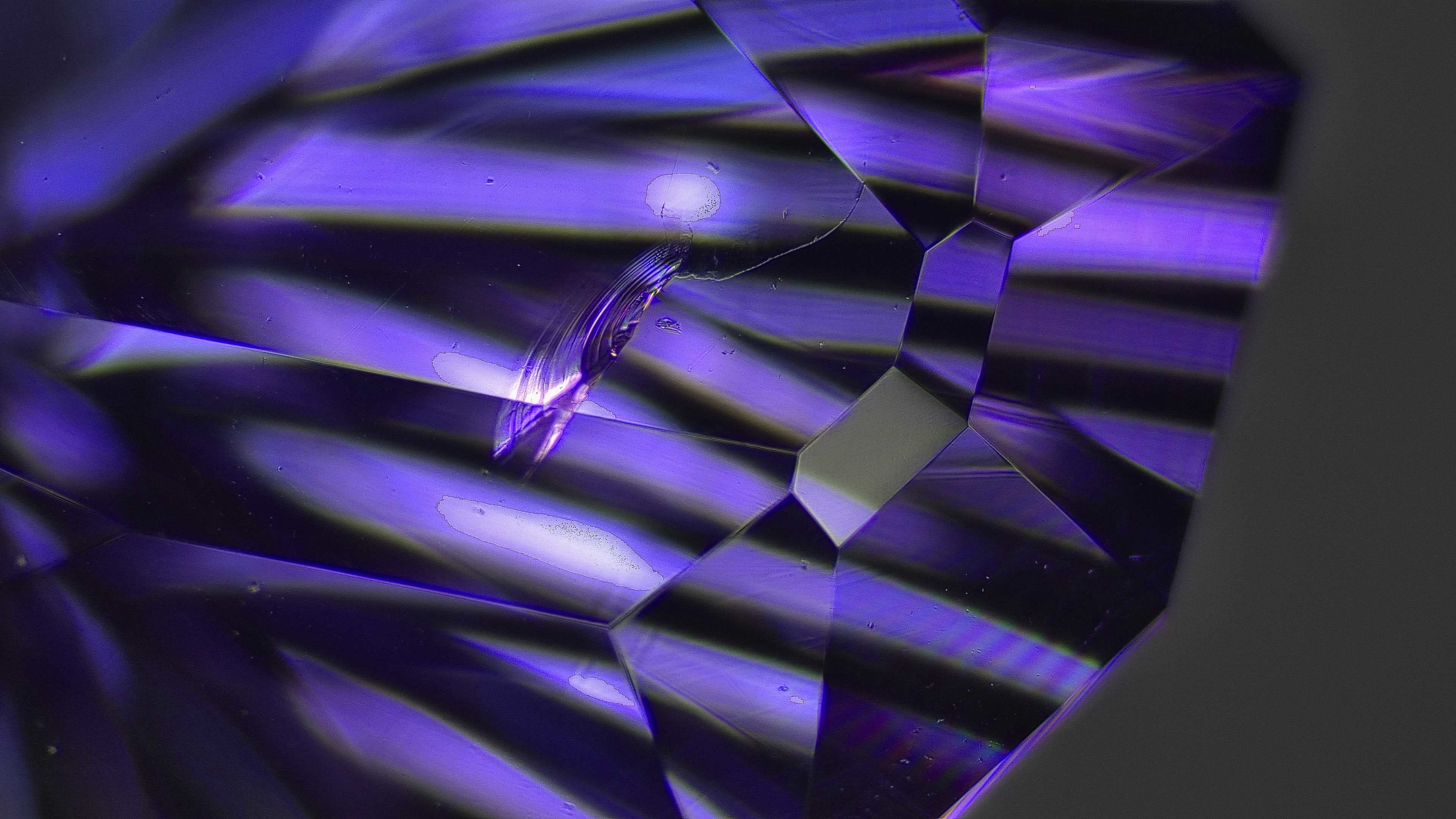 3.89 Carat Purple/Violet Tanzanite Octagonal Shield - 11.2