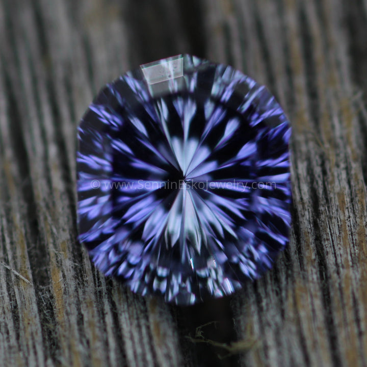Purple Sapphire Fantasy Cut 7.25x6.14mm, 1.36 Carats - Umba Sapphire - Eye Clean Sapphire() Sennin Esko Jewelry Archive Tag, Beads, Blue Sapphire, Craft Supplies & Tools, Cushion Sapphire, Fantasy Cut, Fantasy Cu Past Hand Cut Gemstones