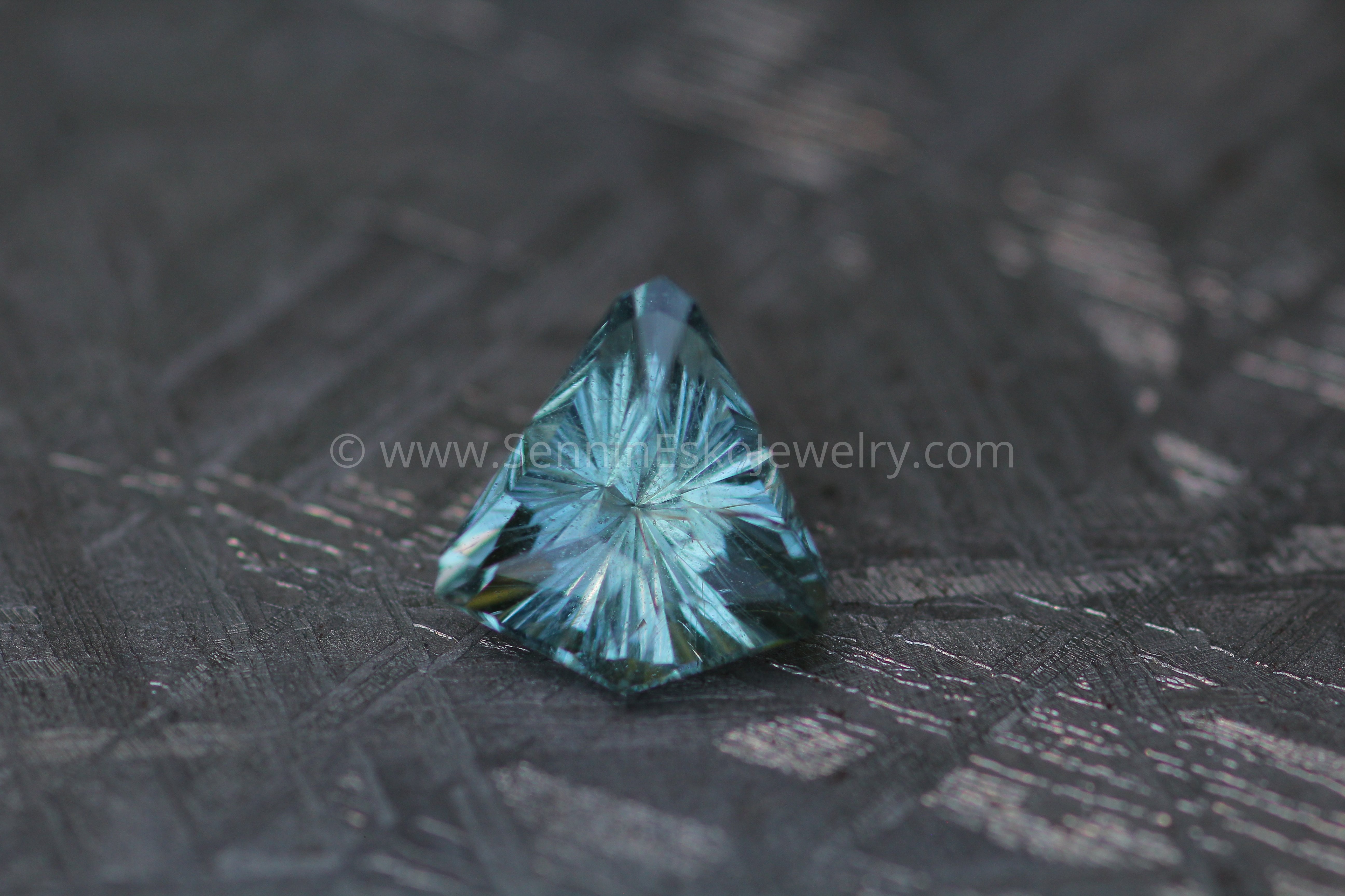 1.83 Carat Spring Green/Blue Sapphire Kite - Umba Sapphire