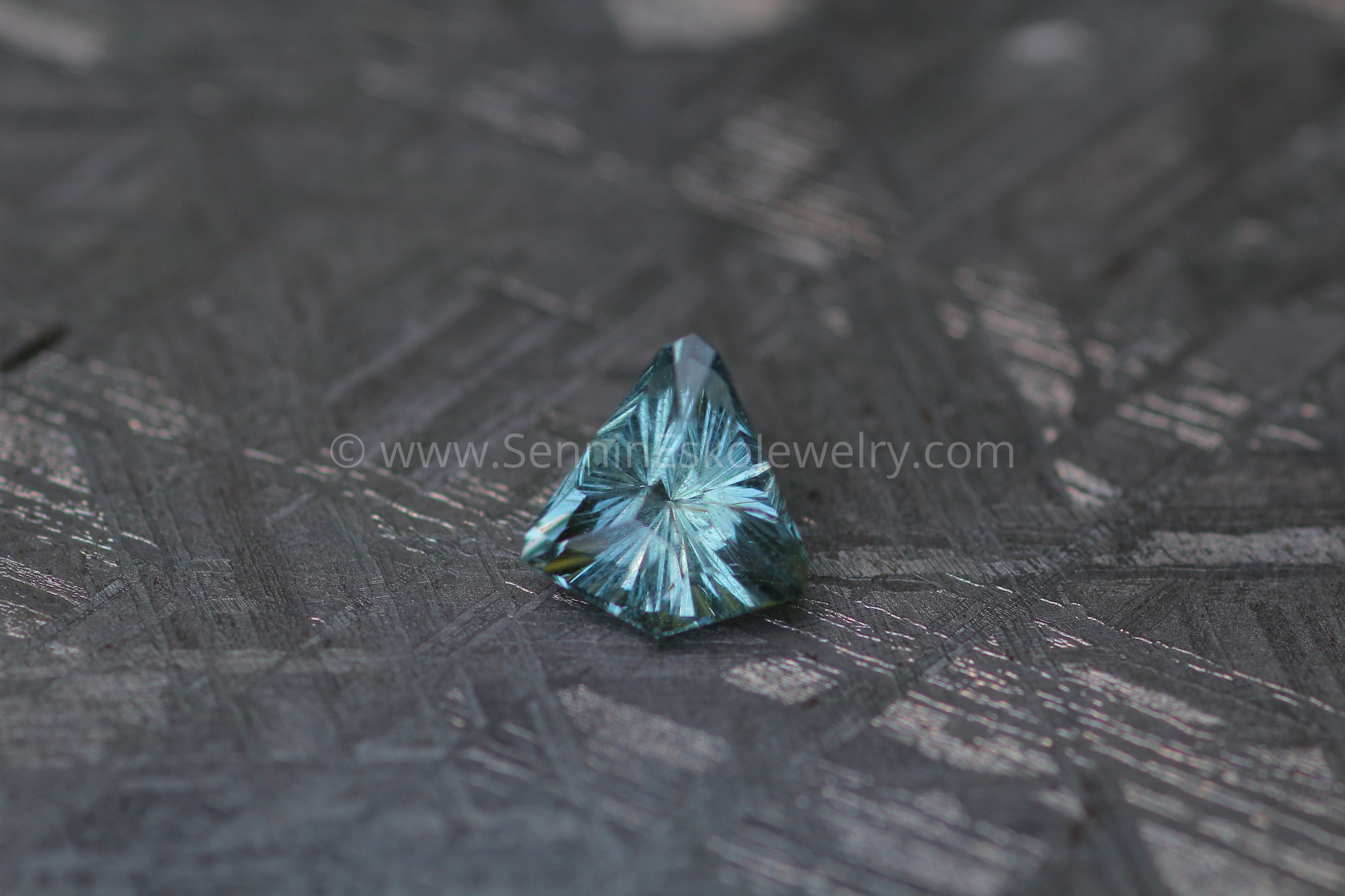 1.83 Carat Spring Green/Blue Sapphire Kite - Umba Sapphire